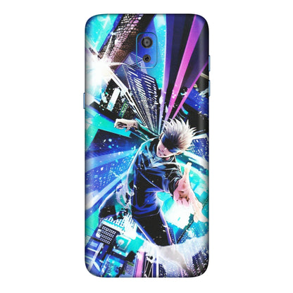 Samsung M/F/Note/Flip and C Phone Skins (All Models) - Manga Action Jujustu Kaisen Anime - Matte Finish (M-155) Samsung Galaxy On 8