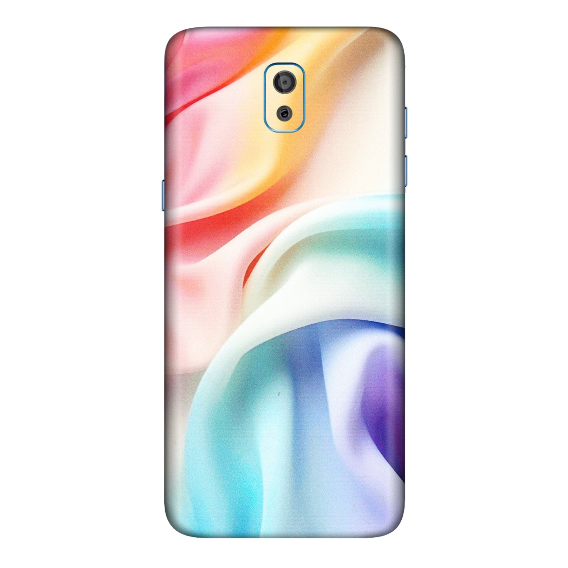 Samsung M/F/Note/Flip and C Phone Skins (All Models) - Colourful Silk Cloth - Matte Finish (M-165) Samsung Galaxy On 8