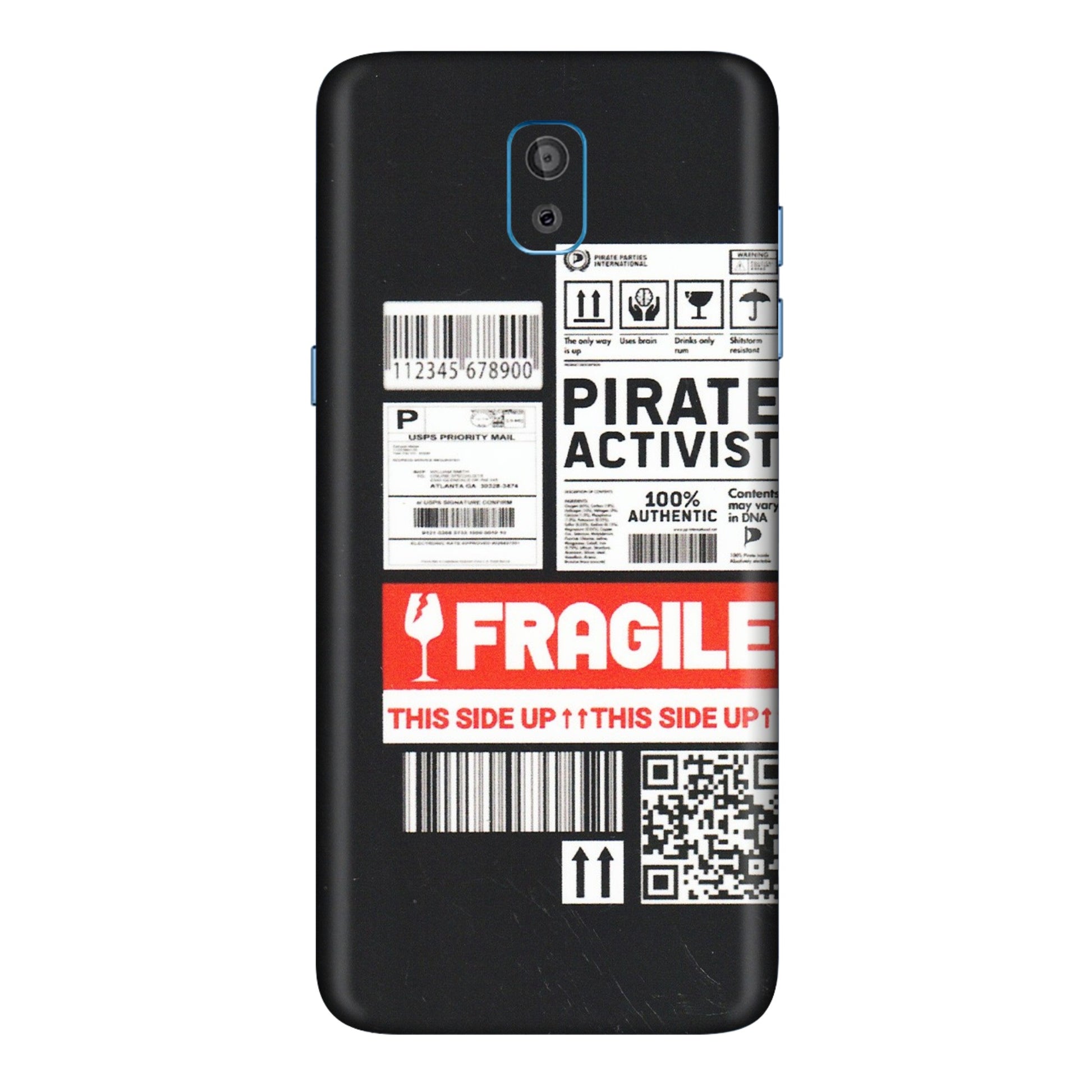Samsung M/F/Note/Flip and C Phone Skins (All Models) - Handle With Care - Matte Finish (M-99) Samsung Galaxy On 8