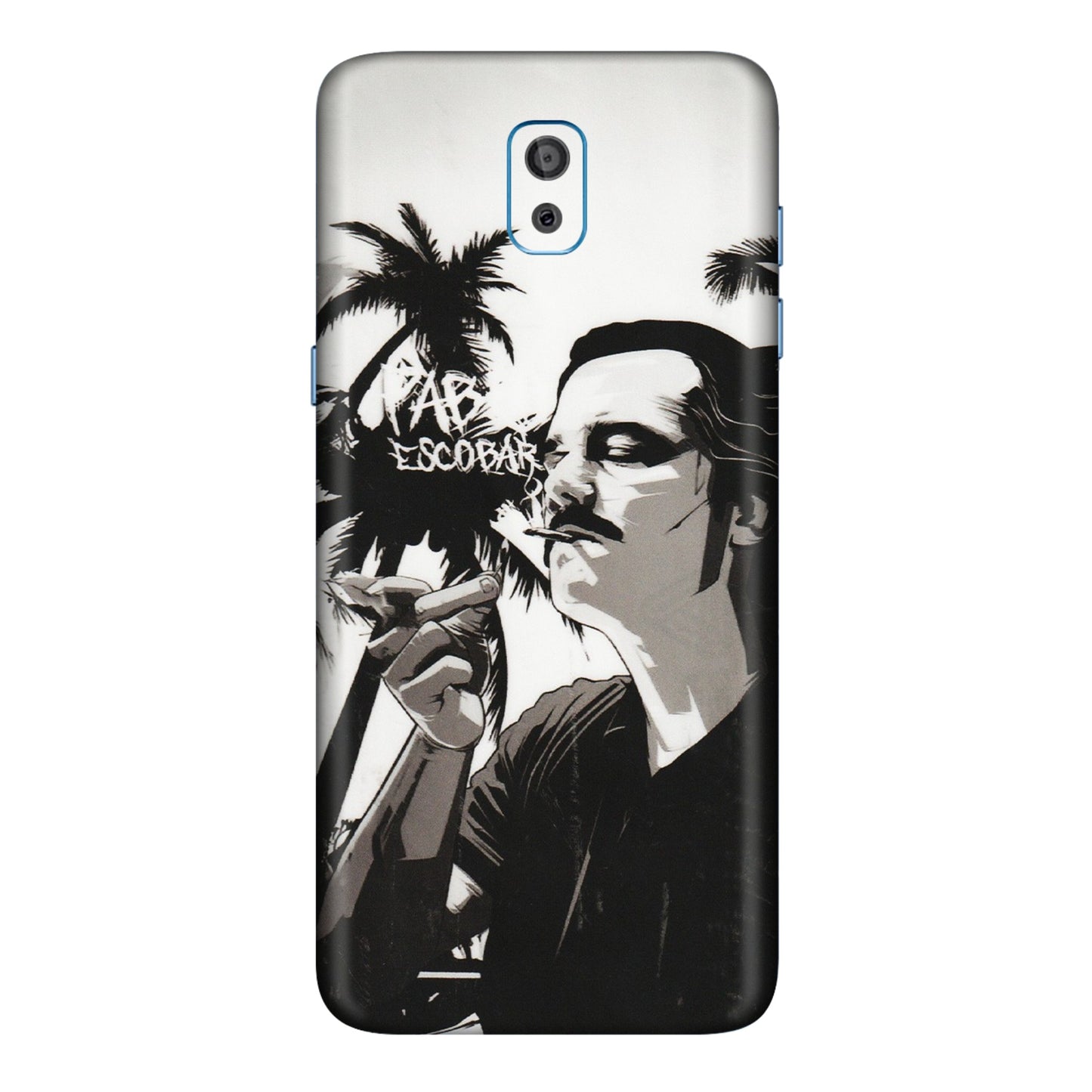 Samsung M/F/Note/Flip and C Phone Skins (All Models) - Pab Escobar - Transparent Finish (T-05) Samsung Galaxy On 8