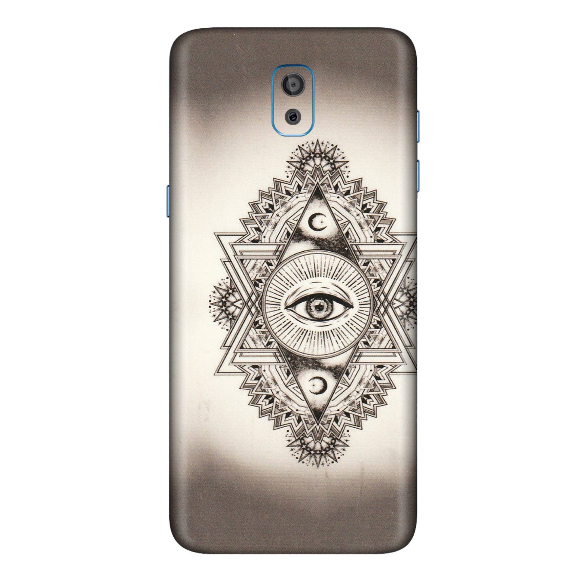 Samsung M/F/Note/Flip and C Phone Skins (All Models) - Illuminati Great Eye - Transparent Finish (T-14) Samsung Galaxy On 8
