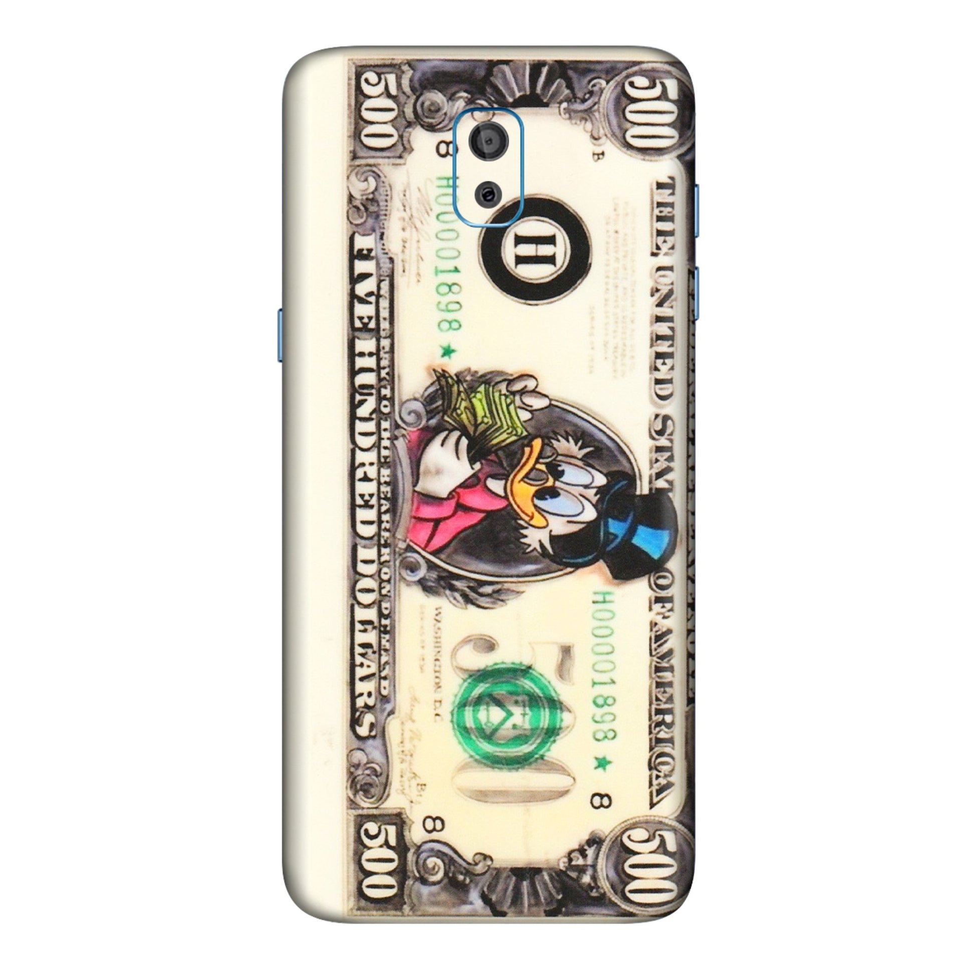 Samsung M/F/Note/Flip and C Phone Skins (All Models) - Five Hundred Dollar Duck - Transparent Finish (T-15) Samsung Galaxy On 8
