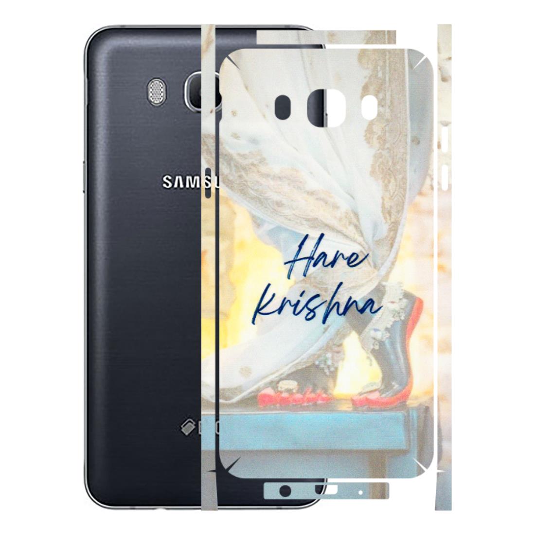 Samsung M/F/Note/Flip and C Phone Skins (All Models) - Hare Krishna - 3D Embossed Finish (L-03) Samsung Galaxy On 8