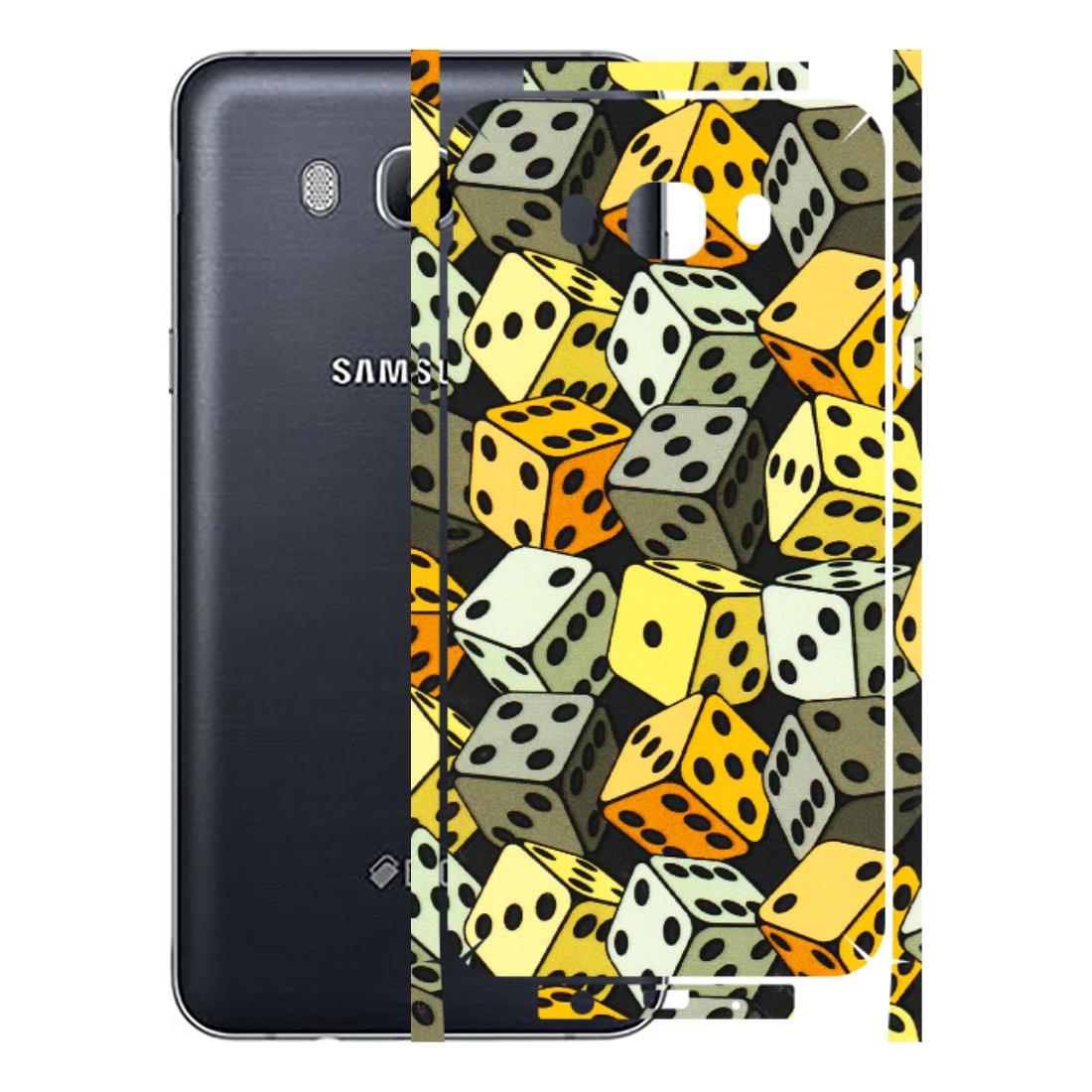 Samsung M/F/Note/Flip and C Phone Skins (All Models) - Dices Of Life - 3D Embossed Finish (L-04) Samsung Galaxy On 8