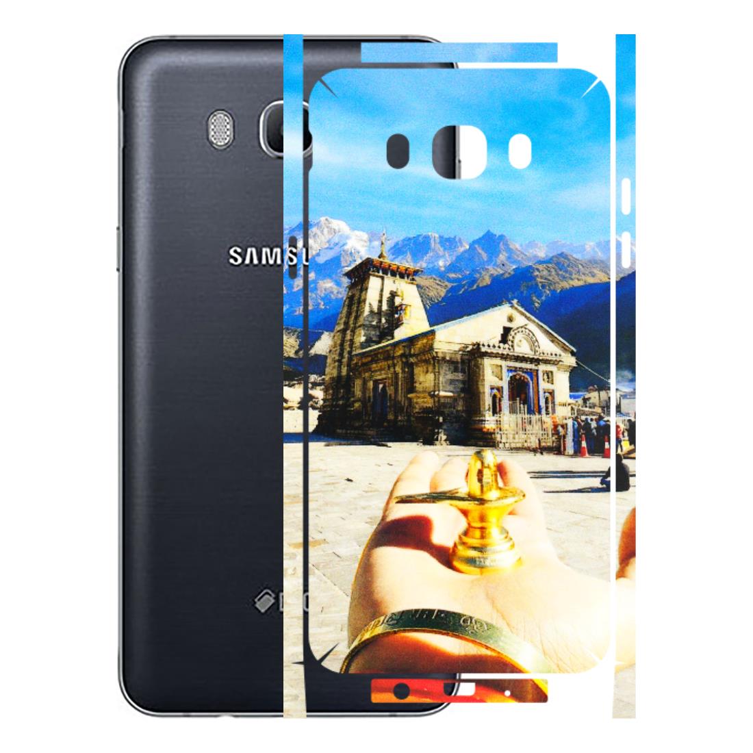 Samsung M/F/Note/Flip and C Phone Skins (All Models) - Beauty of Kedarnath - 3D Embossed Finish (L-108) Samsung Galaxy On 8