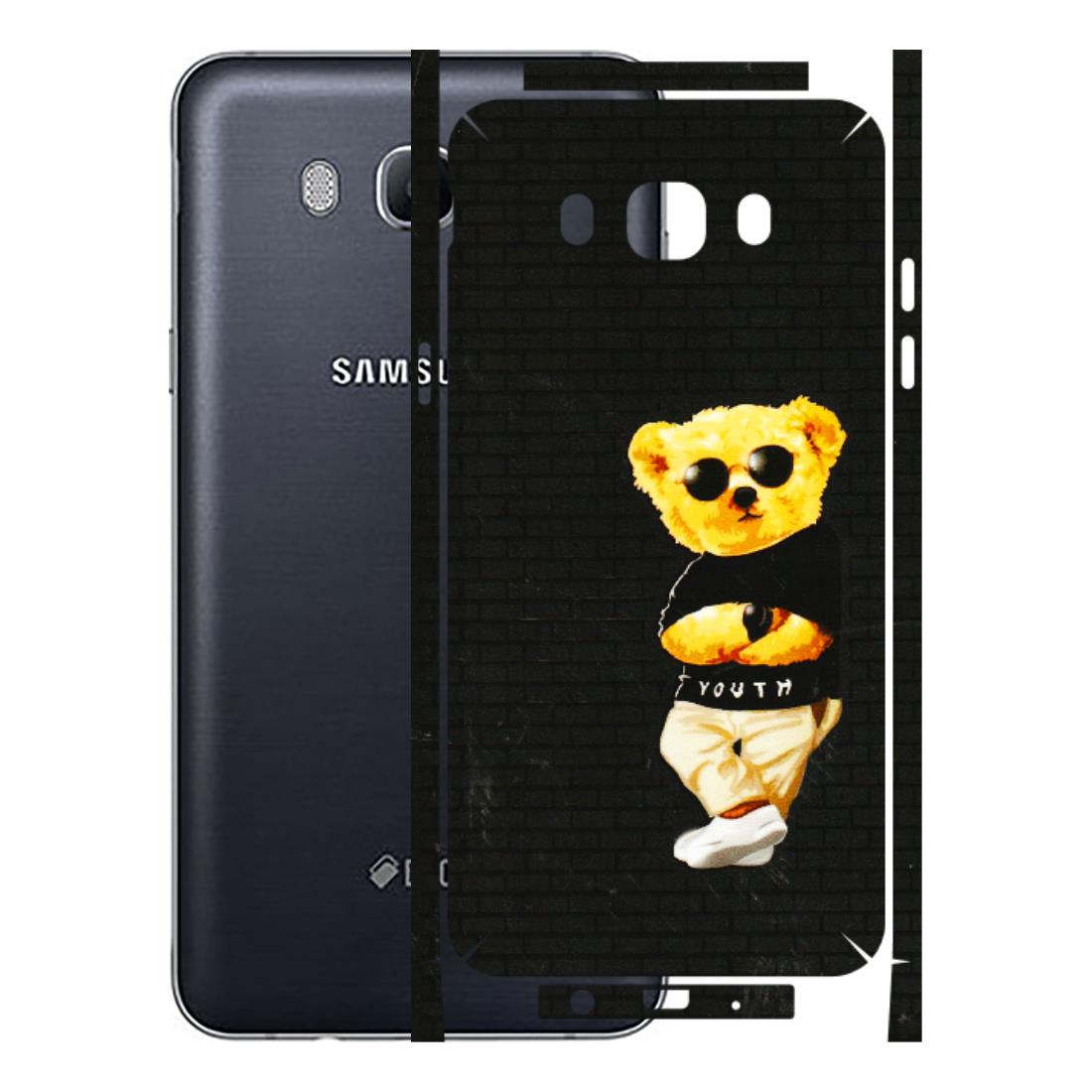 Samsung M/F/Note/Flip and C Phone Skins (All Models) - Classy Teddy Bear - 3D Embossed Finish (L-116) Samsung Galaxy On 8