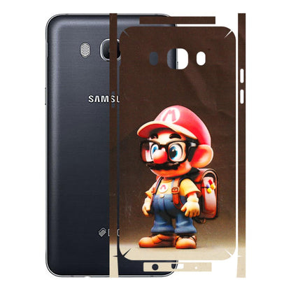 Samsung M/F/Note/Flip and C Phone Skins (All Models) - Little Mario - 3D Embossed Finish (L-119) Samsung Galaxy On 8