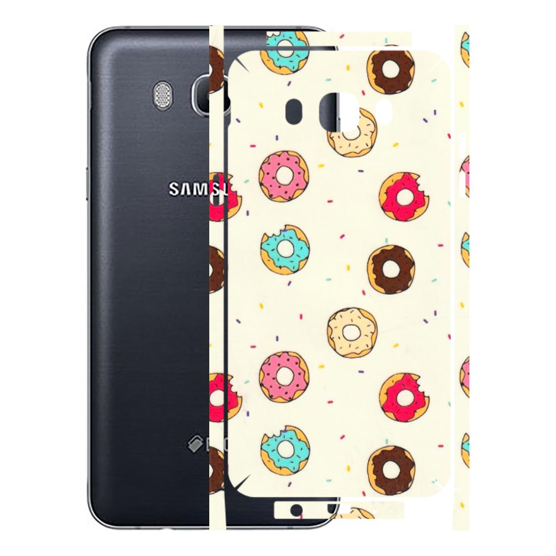 Samsung M/F/Note/Flip and C Phone Skins (All Models) - Mini Donuts Doodle Art - 3D Embossed Finish (L-122) Samsung Galaxy On 8