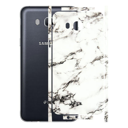 Samsung M/F/Note/Flip and C Phone Skins (All Models) - Black and White Marble Texture - 3D Embossed Finish (L-124) Samsung Galaxy On 8