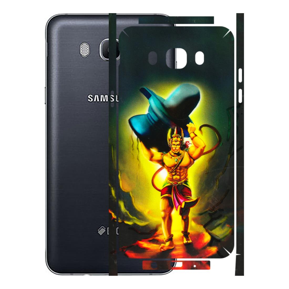 Samsung M/F/Note/Flip and C Phone Skins (All Models) - Hanuman Ji - 3D Embossed Finish (L-128) Samsung Galaxy On 8