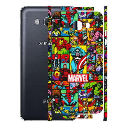 Samsung M/F/Note/Flip and C Phone Skins (All Models) - MARVELOUS Comic Characters - 3D Embossed Finish (L-129) Samsung Galaxy On 8