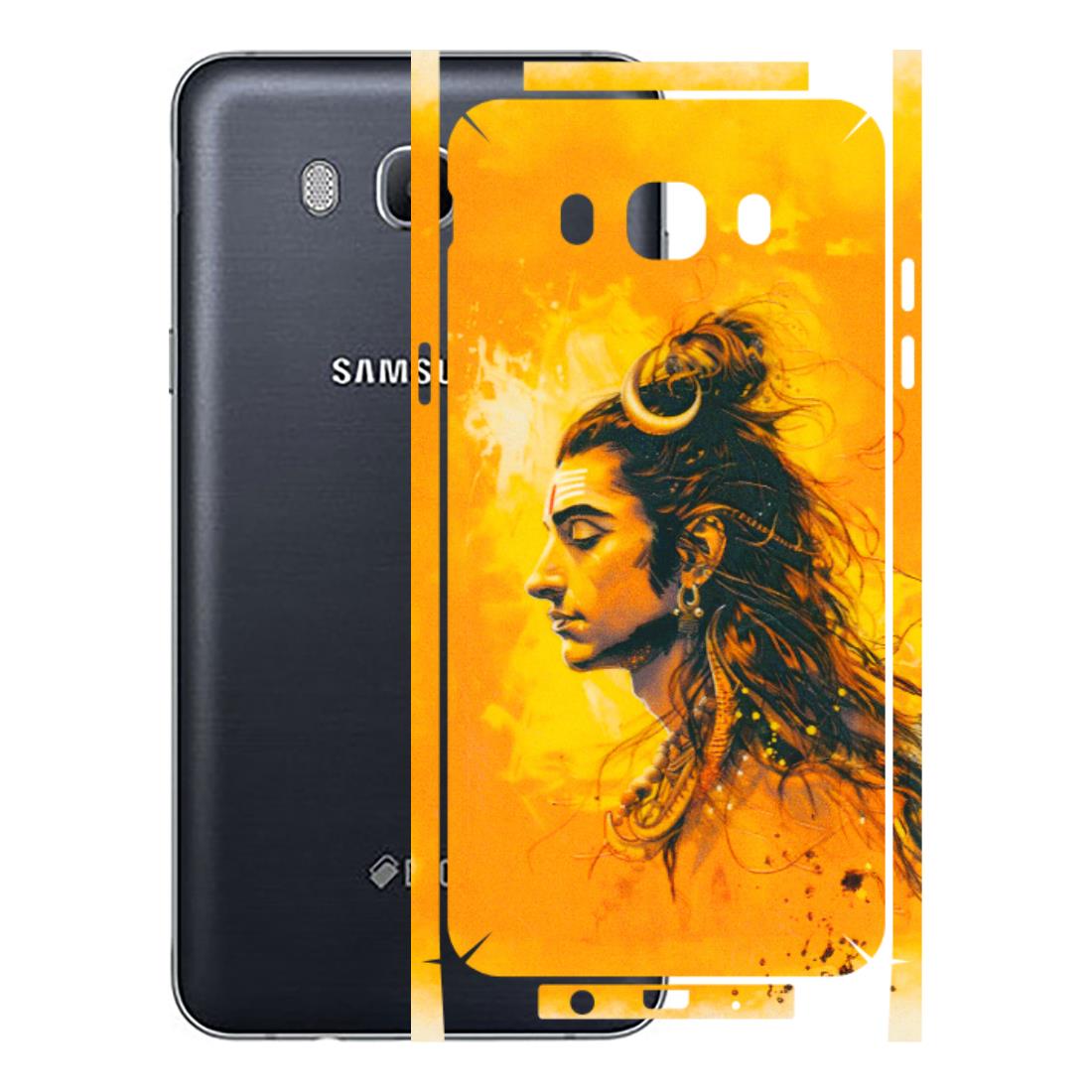 Samsung M/F/Note/Flip and C Phone Skins (All Models) - Shiv Shakti - 3D Embossed Finish (L-14) Samsung Galaxy On 8