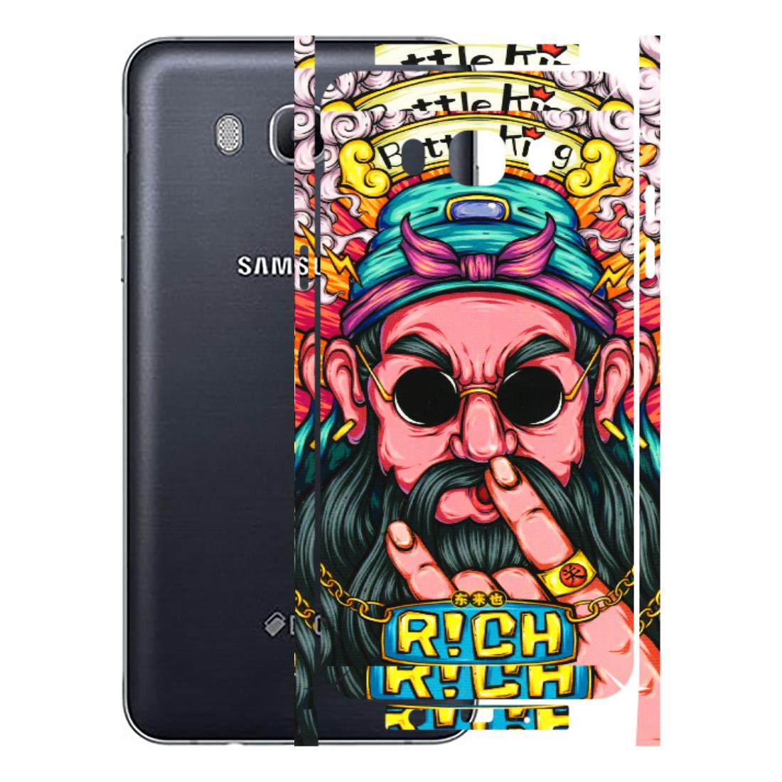 Samsung M/F/Note/Flip and C Phone Skins (All Models) - Battle King Dude Face - 3D Embossed Finish (L-178) Samsung Galaxy On 8