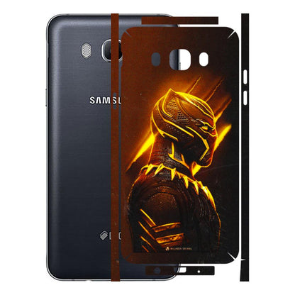 Samsung M/F/Note/Flip and C Phone Skins (All Models) - Gold Black Panther - 3D Embossed Finish (L-181) Samsung Galaxy On 8