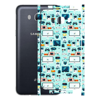 Samsung M/F/Note/Flip and C Phone Skins (All Models) - Gadgets Doodle - 3D Embossed Finish (L-184) Samsung Galaxy On 8