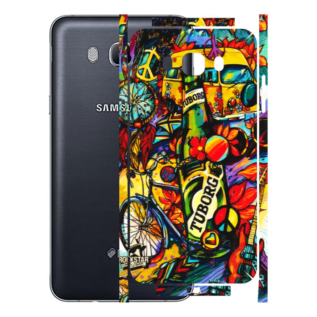 Samsung M/F/Note/Flip and C Phone Skins (All Models) - Cool Beer Bottle - 3D Embossed Finish (L-193) Samsung Galaxy On 8