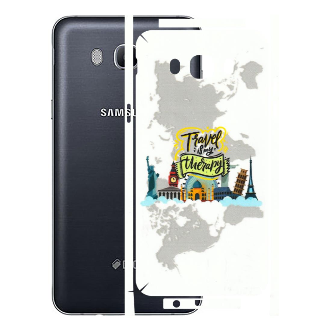 Samsung M/F/Note/Flip and C Phone Skins (All Models) - Travel Therapy - 3D Embossed Finish (L-199) Samsung Galaxy On 8