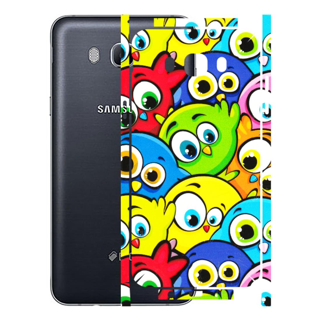 Samsung M/F/Note/Flip and C Phone Skins (All Models) - Cute Fluffy Birds - 3D Embossed Finish (L-213) Samsung Galaxy On 8