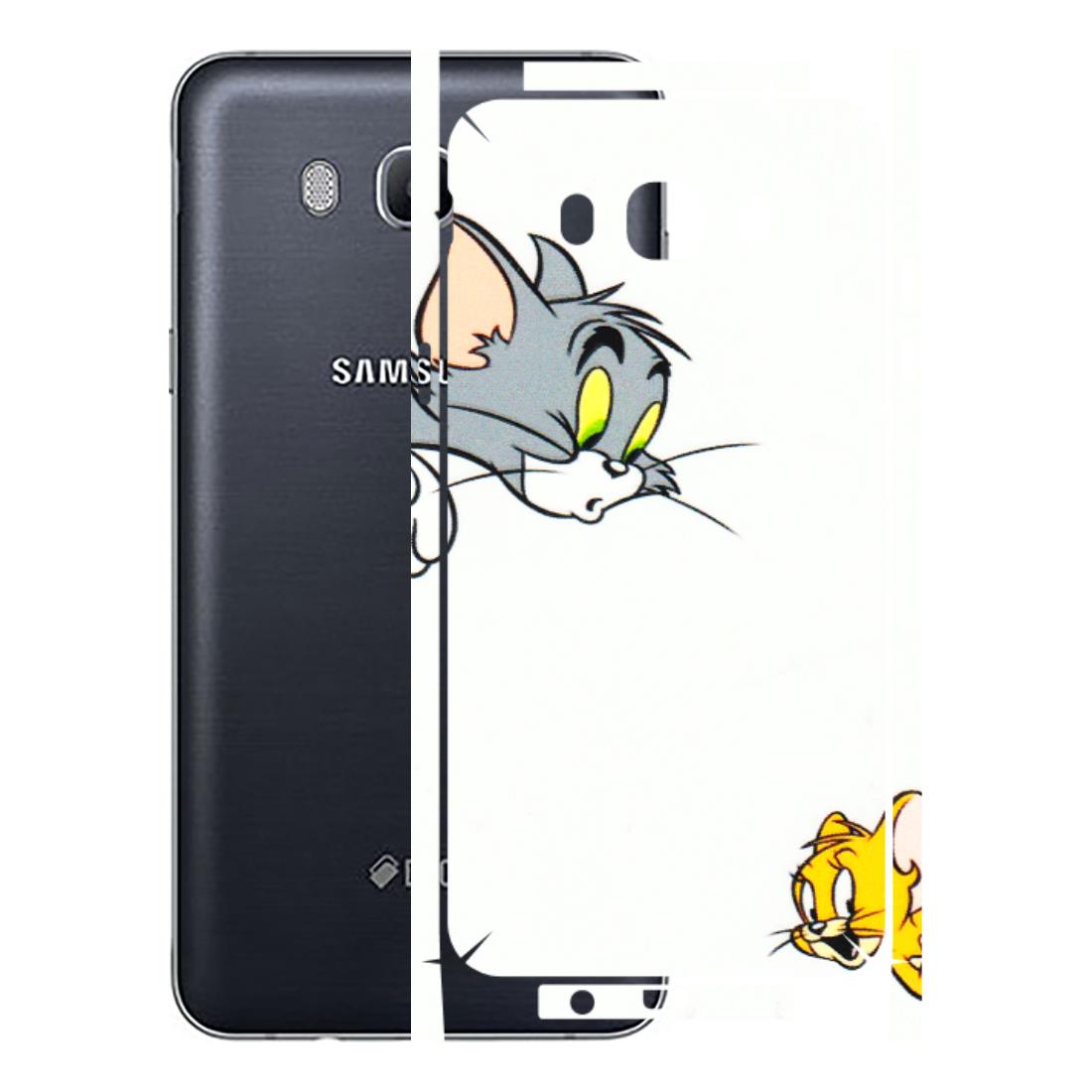 Samsung M/F/Note/Flip and C Phone Skins (All Models) - Cute Tom And Jerry - 3D Embossed Finish (L-220) Samsung Galaxy On 8
