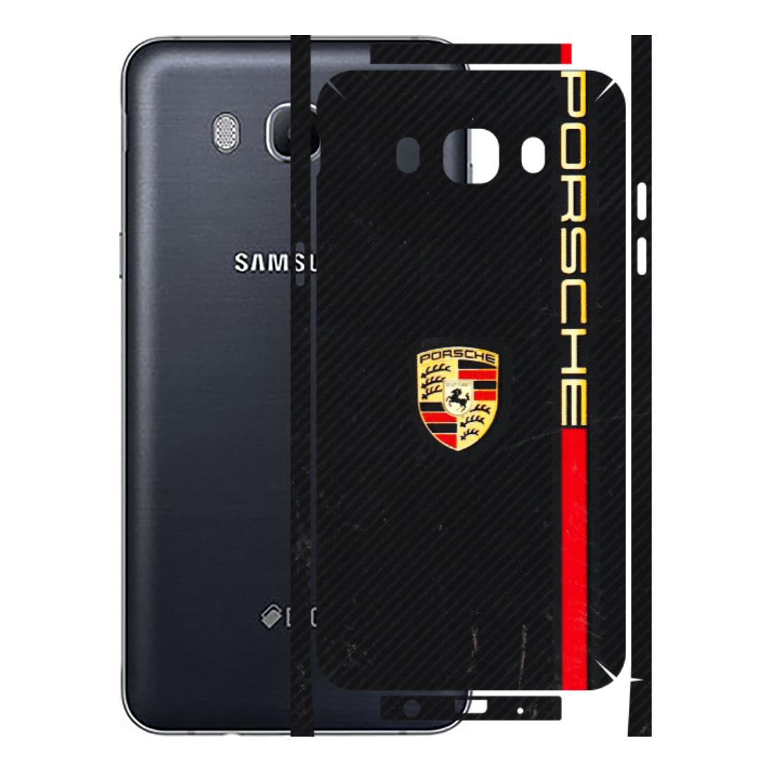 Samsung M/F/Note/Flip and C Phone Skins (All Models) - Premium Porsche - 3D Embossed Finish (L-225) Samsung Galaxy On 8
