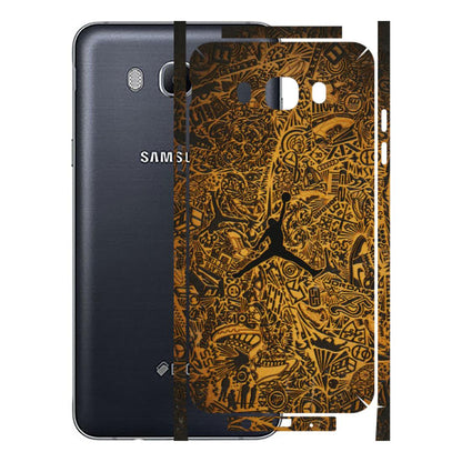 Samsung M/F/Note/Flip and C Phone Skins (All Models) - Premium Gold Basketball Player - 3D Embossed Finish (L-236) Samsung Galaxy On 8