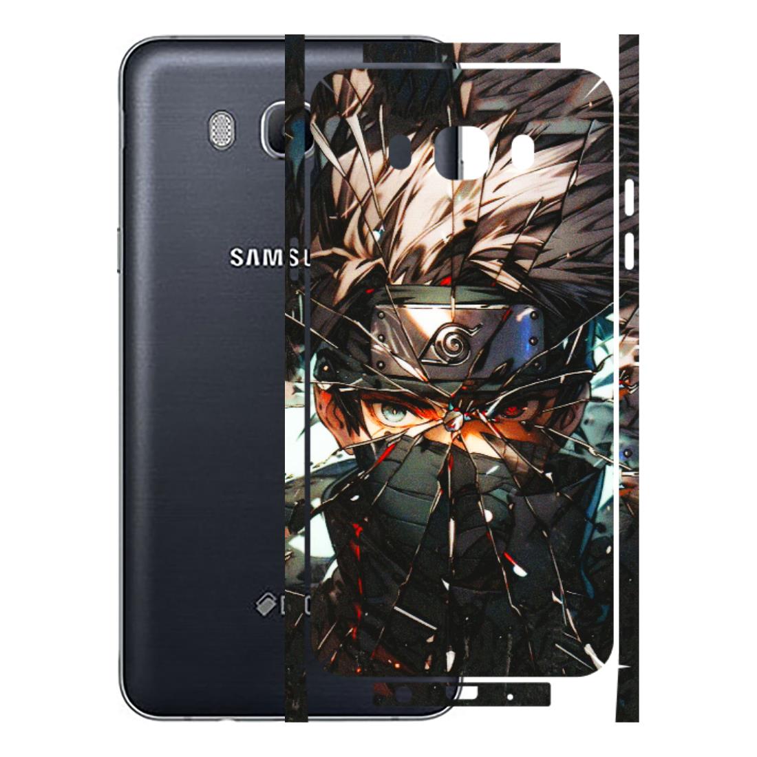 Samsung M/F/Note/Flip and C Phone Skins (All Models) - Kakashi Shattered Glass Effect - 3D Embossed Finish (L-237) Samsung Galaxy On 8