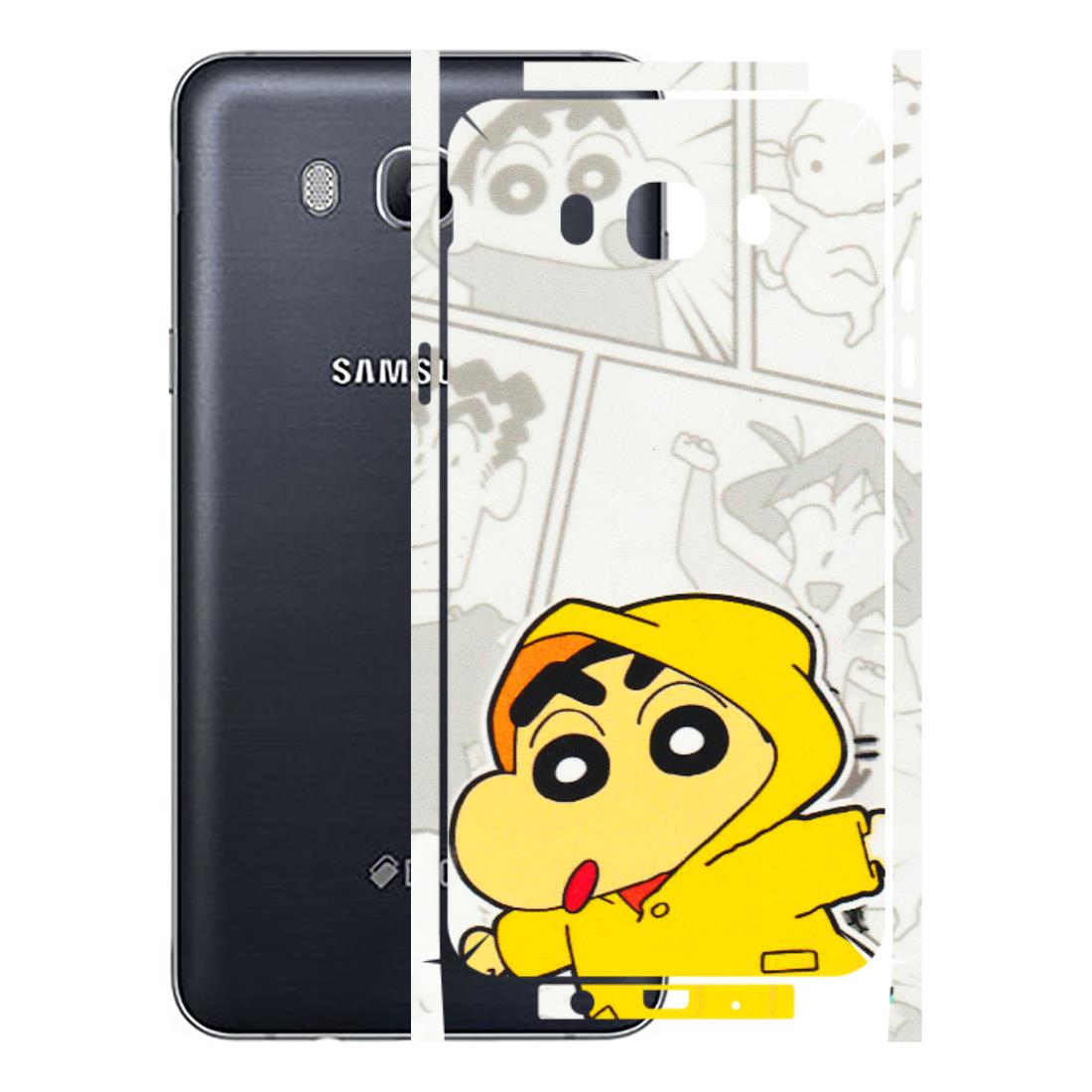 Samsung M/F/Note/Flip and C Phone Skins (All Models) - Yellow Shinchan Comic - 3D Embossed Finish (L-246) Samsung Galaxy On 8