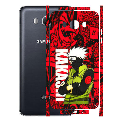 Samsung M/F/Note/Flip and C Phone Skins (All Models) - Kakashi Red Anime - 3D Embossed Finish (L-251) Samsung Galaxy On 8