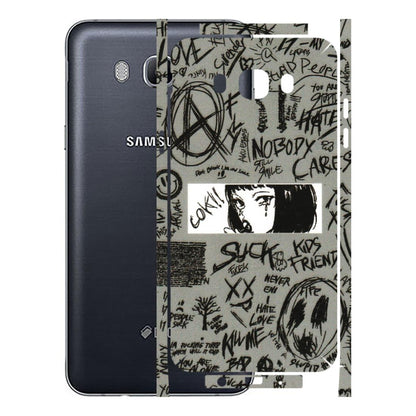 Samsung M/F/Note/Flip and C Phone Skins (All Models) - Never Have Love Anime - 3D Embossed Finish (L-260) Samsung Galaxy On 8