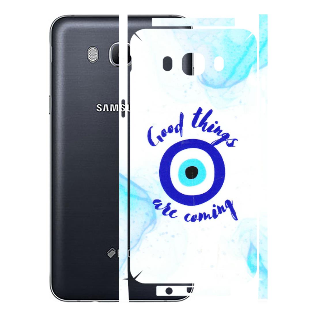 Samsung M/F/Note/Flip and C Phone Skins (All Models) - Evil Eye Good Things Are Coming - 3D Embossed Finish (L-322) Samsung Galaxy On 8