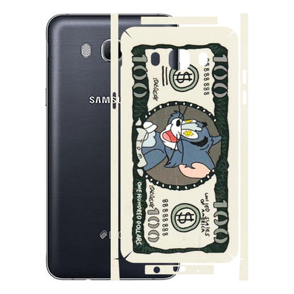 Samsung M/F/Note/Flip and C Phone Skins (All Models) - Tom Hundred Dollar - 3D Embossed Finish (L-324) Samsung Galaxy On 8