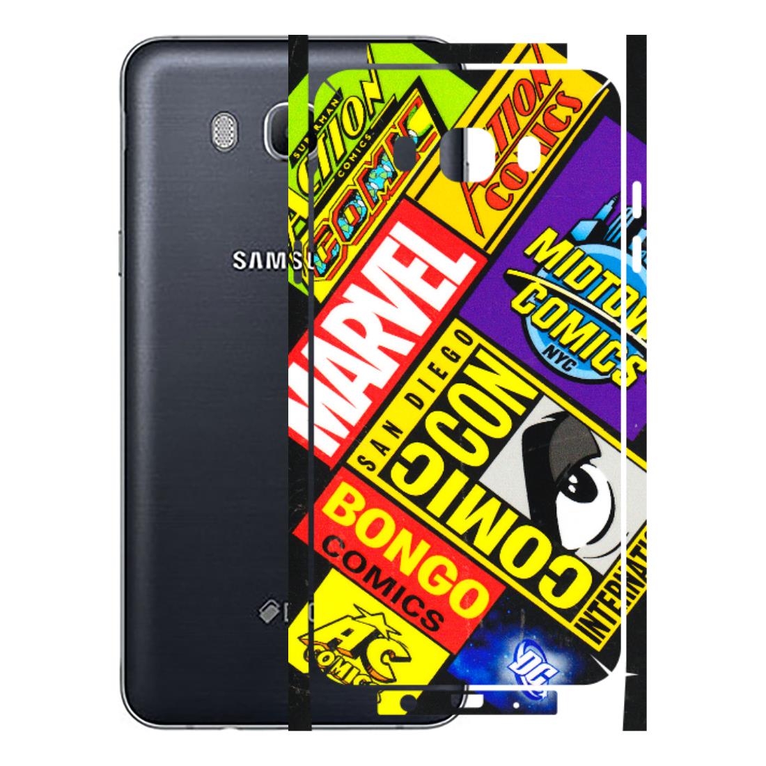 Samsung M/F/Note/Flip and C Phone Skins (All Models) - Bongo Comic Con - 3D Embossed Finish (L-325) Samsung Galaxy On 8