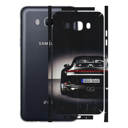 Samsung M/F/Note/Flip and C Phone Skins (All Models) - New Black Porsche GT3 - 3D Embossed Finish (L-327) Samsung Galaxy On 8