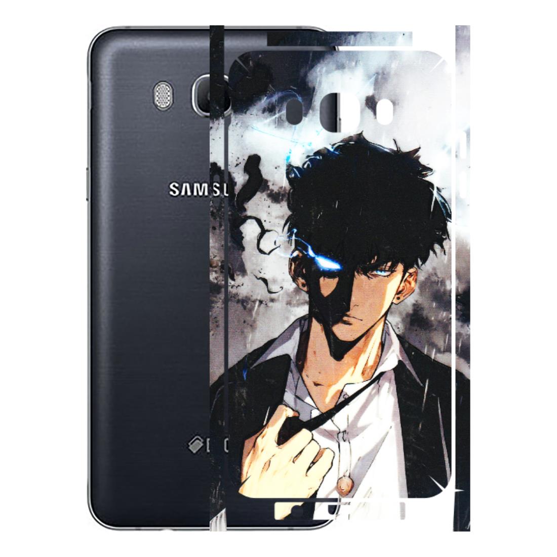 Samsung M/F/Note/Flip and C Phone Skins (All Models) - Sung Jinwoo Manhwa Anime - 3D Embossed Finish (L-328) Samsung Galaxy On 8