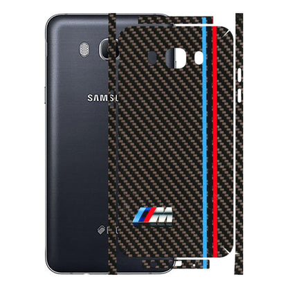 Samsung M/F/Note/Flip and C Phone Skins (All Models) - BM Carbon Fiber Feels - 3D Embossed Finish (L-38) Samsung Galaxy On 8