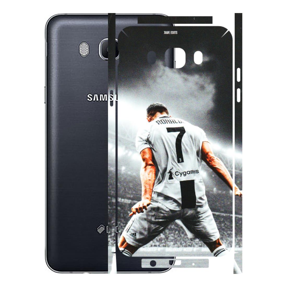 Samsung M/F/Note/Flip and C Phone Skins (All Models) - Ronaldo CR7 Crazy - 3D Embossed Finish (L-44) Samsung Galaxy On 8