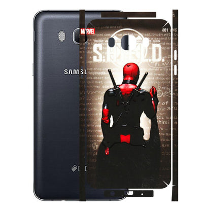 Samsung M/F/Note/Flip and C Phone Skins (All Models) - Deadpool - 3D Embossed Finish (L-56) Samsung Galaxy On 8