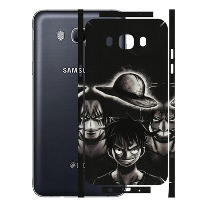 Samsung M/F/Note/Flip and C Phone Skins (All Models) - Black Luffy Hat - 3D Embossed Finish (L-57) Samsung Galaxy On 8