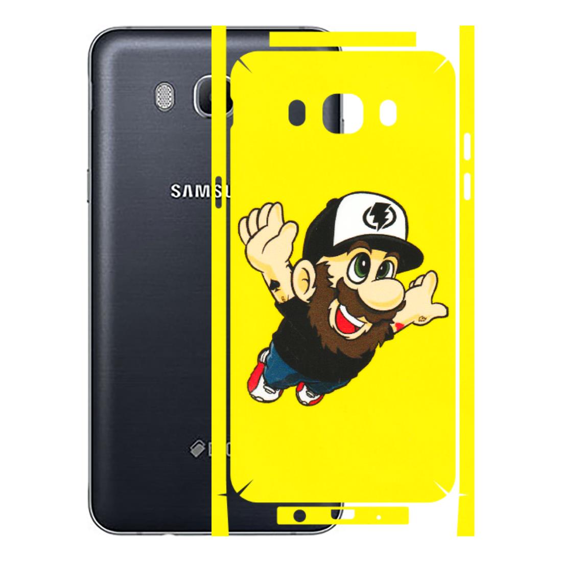 Samsung M/F/Note/Flip and C Phone Skins (All Models) - Flying Beardo - 3D Embossed Finish (L-60) Samsung Galaxy On 8