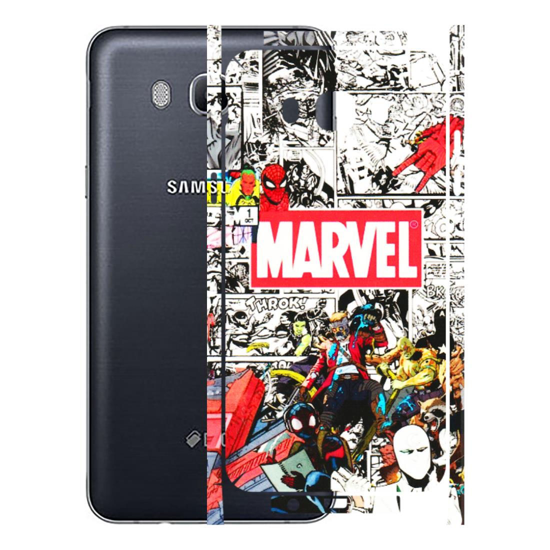 Samsung M/F/Note/Flip and C Phone Skins (All Models) - Marvel Colorful Comic - 3D Embossed Finish (L-64) Samsung Galaxy On 8
