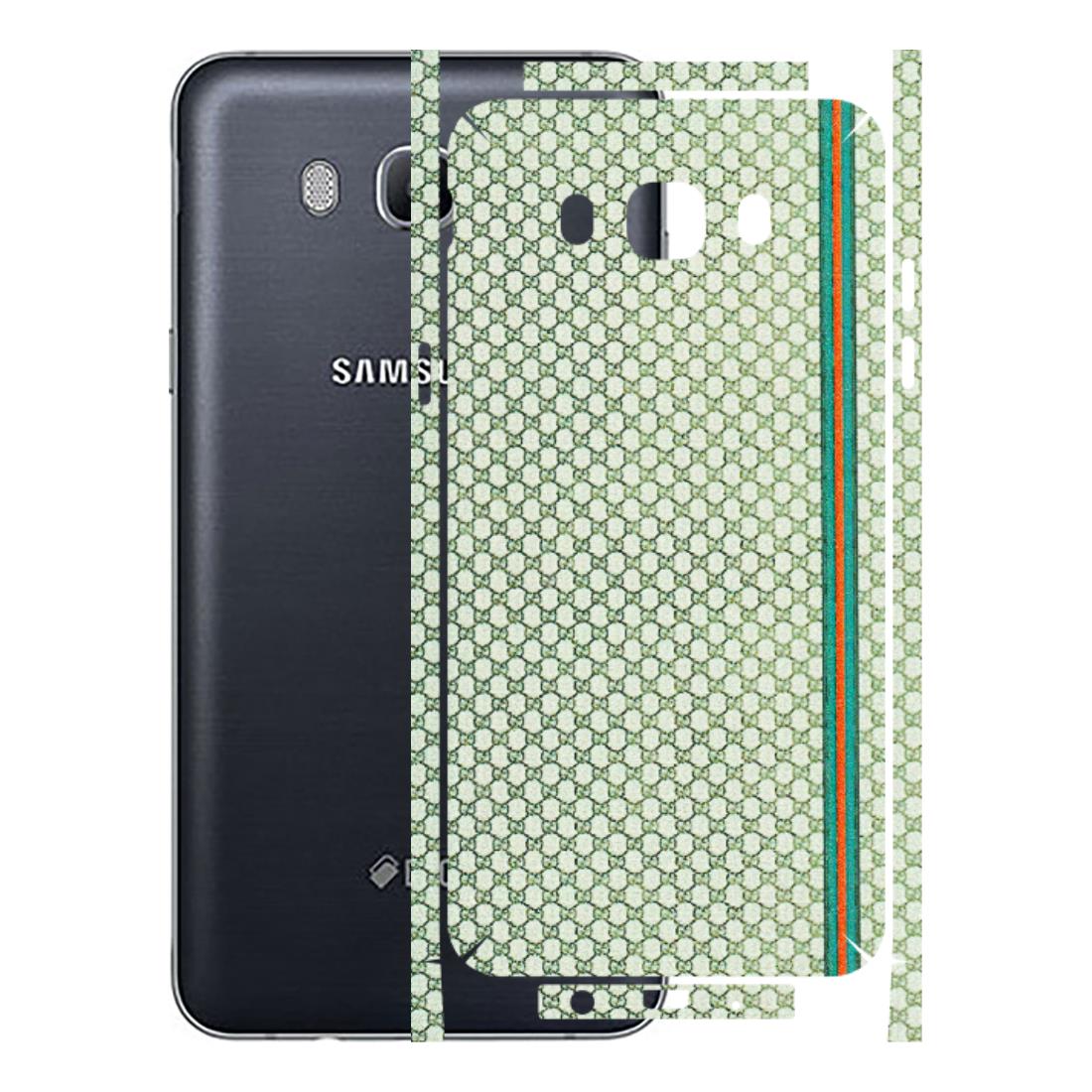 Samsung M/F/Note/Flip and C Phone Skins (All Models) - Gucci Fabric Pattern - 3D Embossed Finish (L-73) Samsung Galaxy On 8