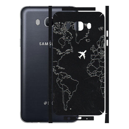 Samsung M/F/Note/Flip and C Phone Skins (All Models) - Never Ending Travel - 3D Embossed Finish (L-79) Samsung Galaxy On 8
