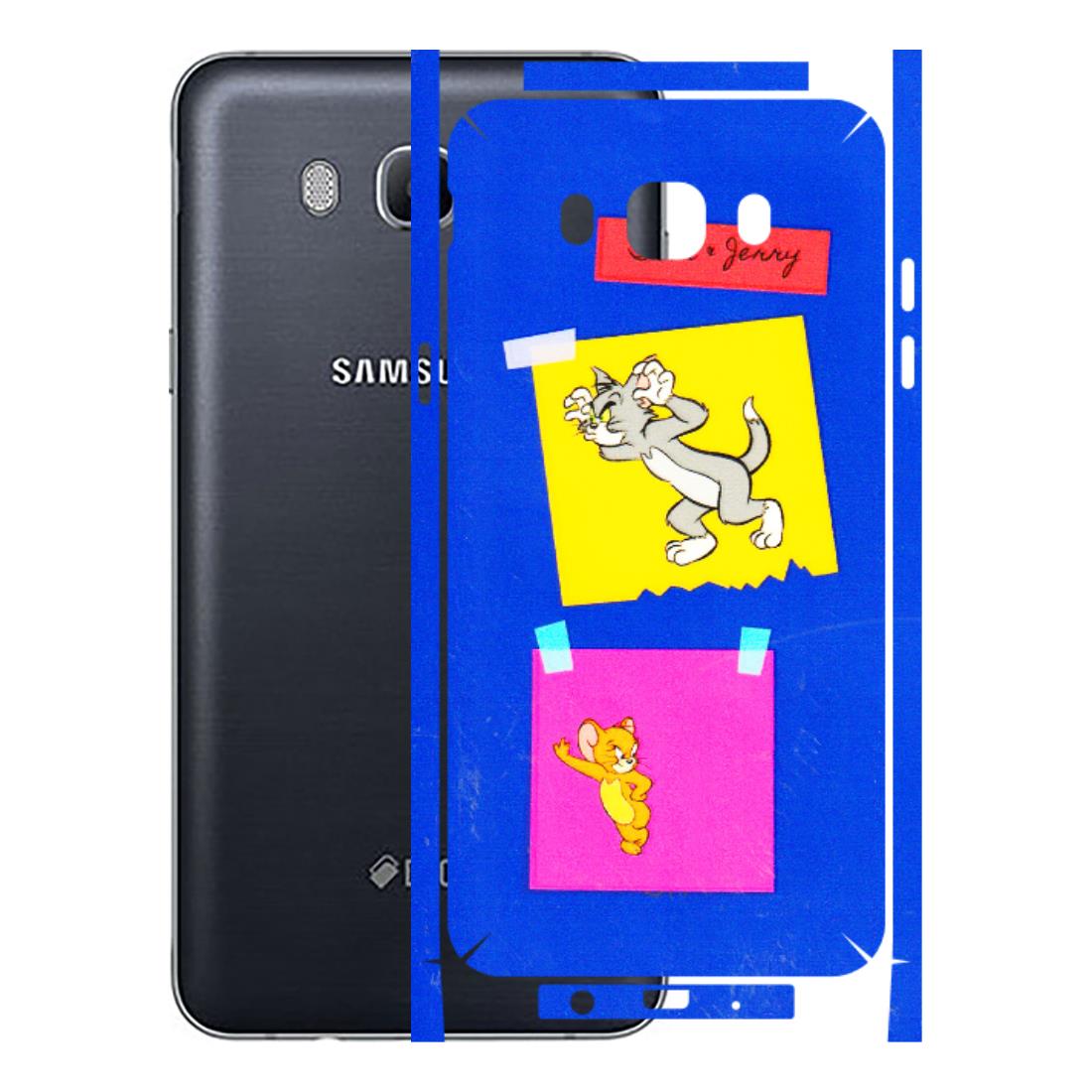 Samsung M/F/Note/Flip and C Phone Skins (All Models) - Tom N Jerry Sticky Notes - 3D Embossed Finish (L-88) Samsung Galaxy On 8