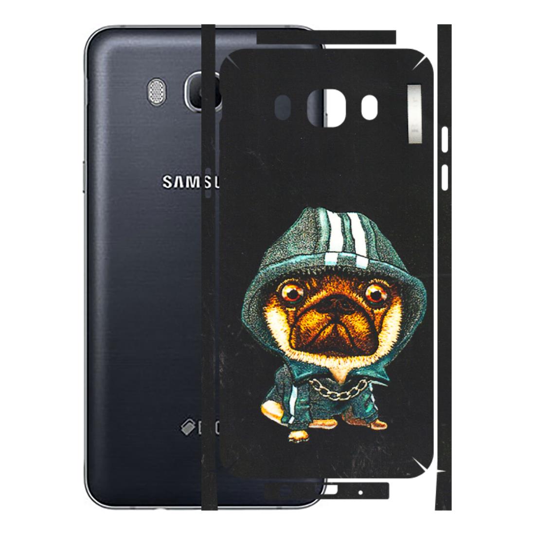 Samsung M/F/Note/Flip and C Phone Skins (All Models) - Puppy N Hoodie - 3D Embossed Finish (L-90) Samsung Galaxy On 8