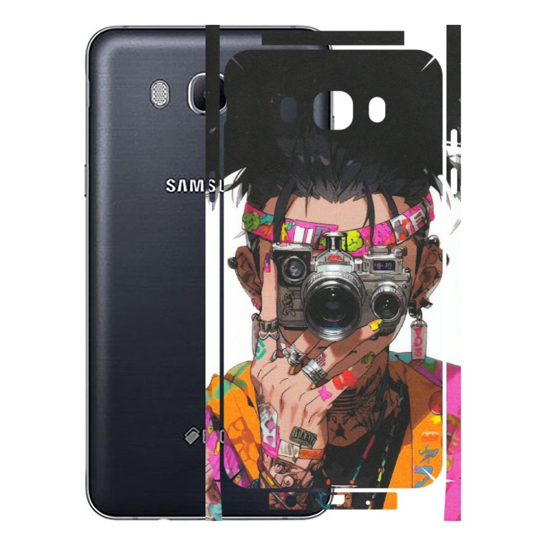 Samsung M/F/Note/Flip and C Phone Skins (All Models) - Camera Lover Girl - Matte Finish (M-09) Samsung Galaxy On 8