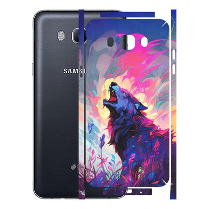 Samsung M/F/Note/Flip and C Phone Skins (All Models) - New Wild Wolf Abstract - Matte Finish (M-125) Samsung Galaxy On 8