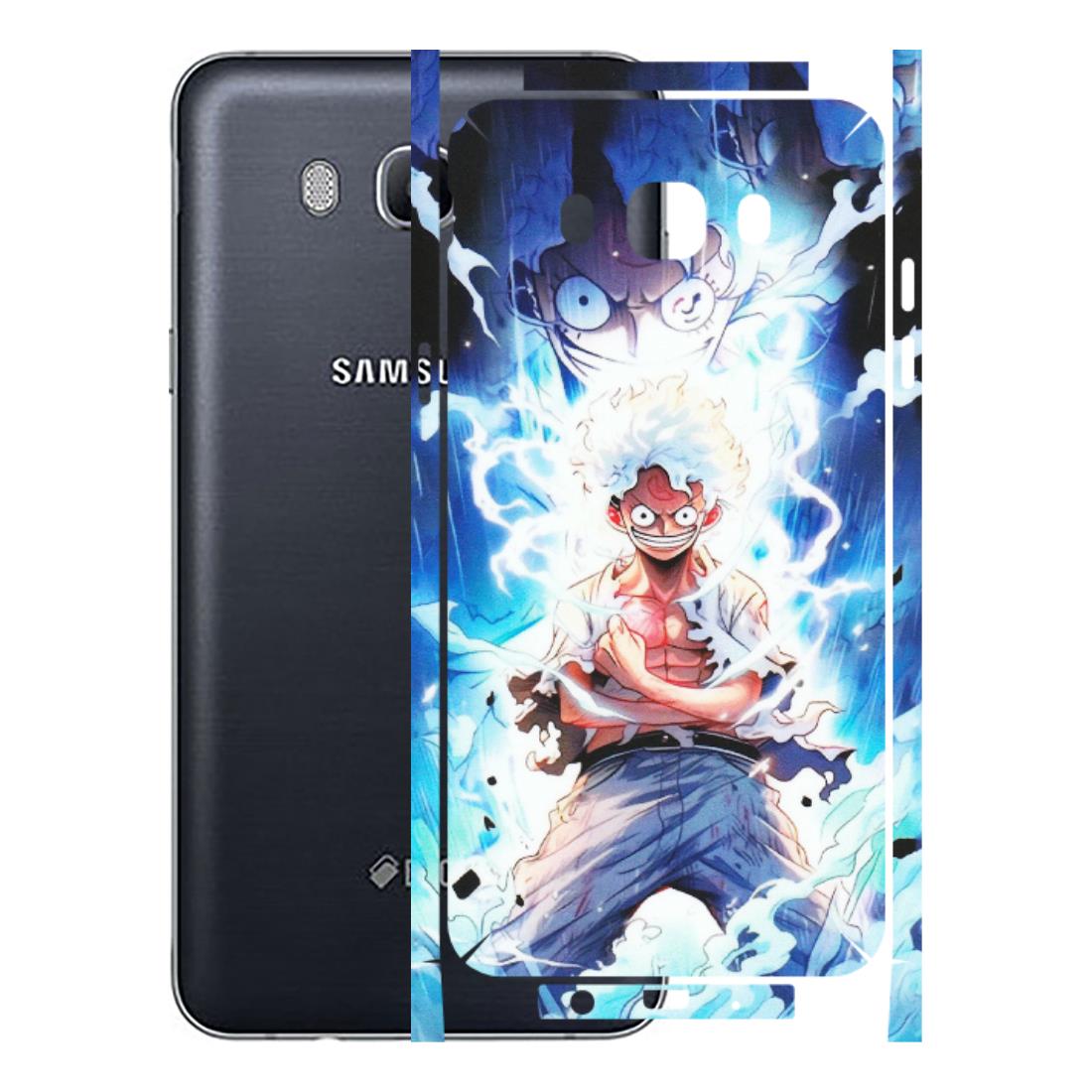 Samsung M/F/Note/Flip and C Phone Skins (All Models) - Blue Thunder Luffy Anime - Matte Finish (M-132) Samsung Galaxy On 8