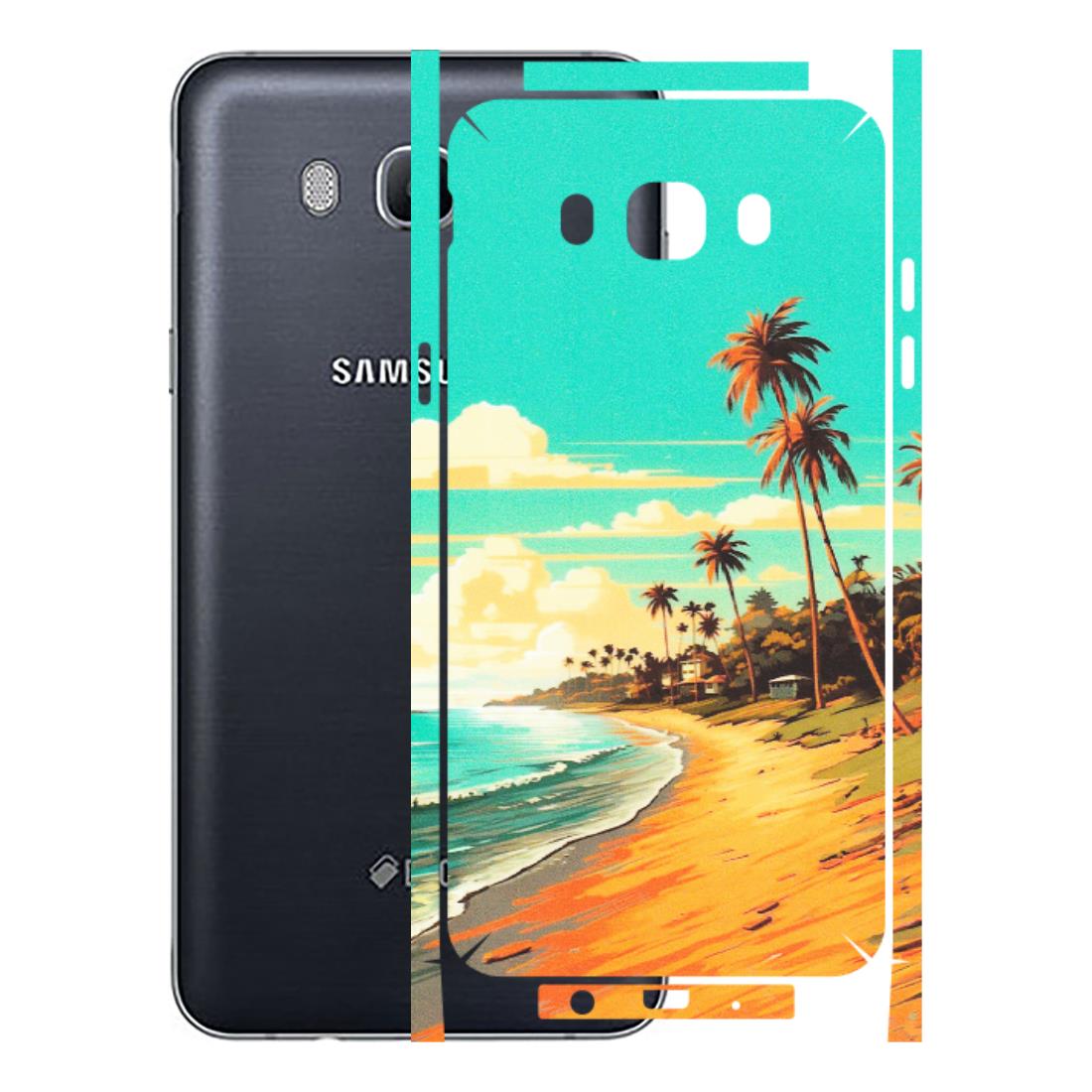 Samsung M/F/Note/Flip and C Phone Skins (All Models) - Miami Beach - Matte Finish (M-136) Samsung Galaxy On 8