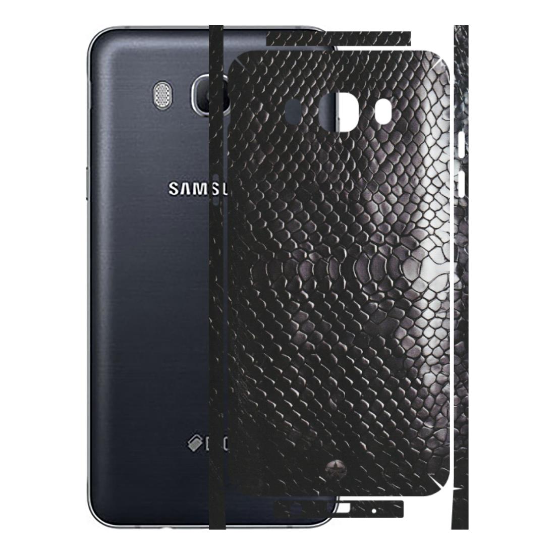 Samsung M/F/Note/Flip and C Phone Skins (All Models) - Black Snack Leather - Matte Finish (M-147) Samsung Galaxy On 8