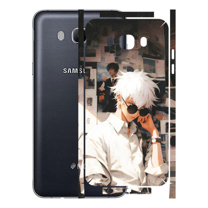 Samsung M/F/Note/Flip and C Phone Skins (All Models) - Gojo Satoru Jujustu Kaisen Anime - Matte Finish (M-156) Samsung Galaxy On 8